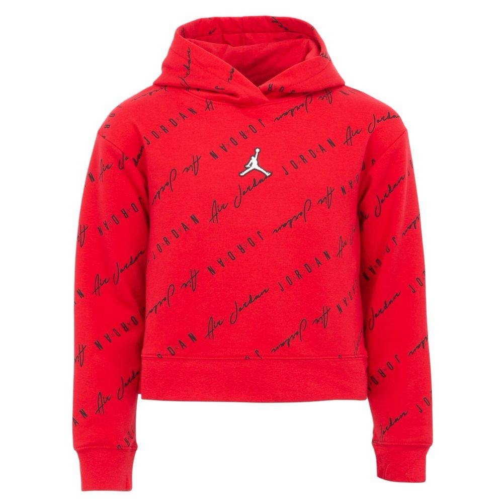 Jordan Kids Signature Red Hoodie